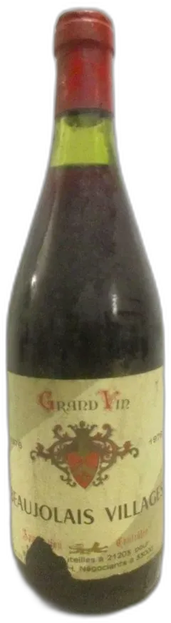 photo du vin Villages Xxx Étiquette Déchirée