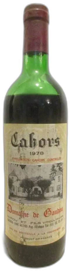 photo 1978 Cahors Domaine de Gaudou