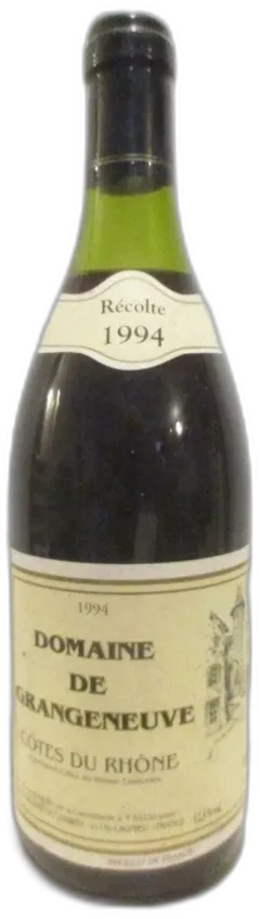 photo 1994 Côtes du Rhône Domaine de Grangeneuve Rouge