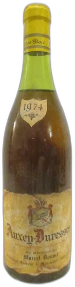 photo du vin 1974 Auxey-Duresses Marcel Bouvet Capsule Abîmée