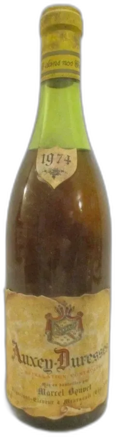 capture du vin 1974 Auxey-Duresses Marcel Bouvet