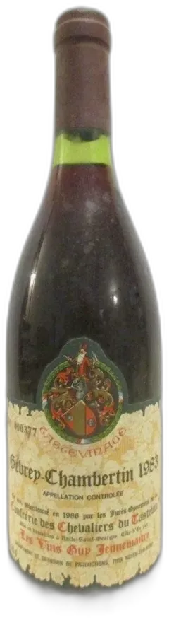 photo Gevrey-Chambertin Guy Jeunemaître Tastevinage