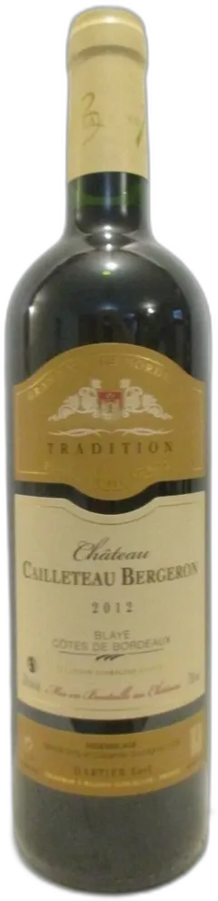 photo Château Cailleteau-Bergeron Tradition Rouge
