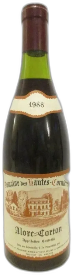 photo 1988 Aloxe-Corton Domaine des Hautes-Cornières