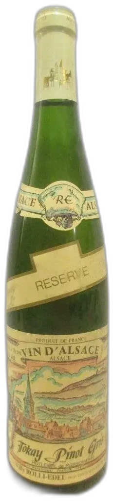 photo Pinot Gris Willy Rolli-Edel Réserve Blanc Alsace