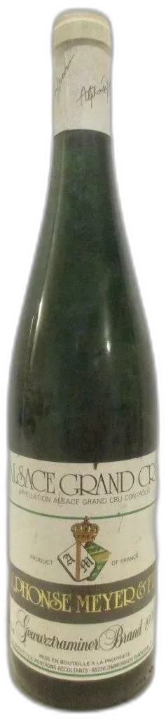 photo Gewurztraminer Alphonse Meyer Grand Cru Brand