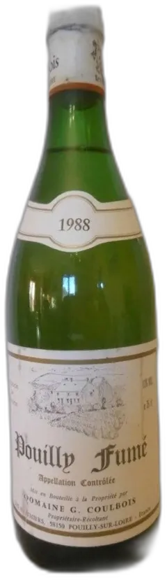 photo Pouilly-Fumé Domaine Coulbois Blanc
