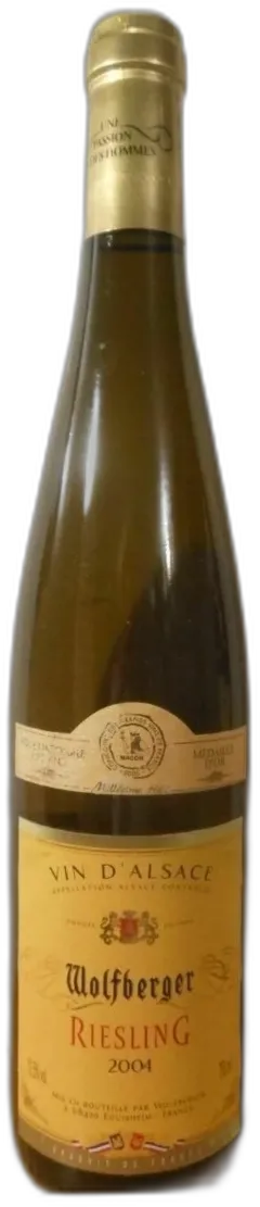 photo du vin Riesling Wolfberger Blanc Alsace