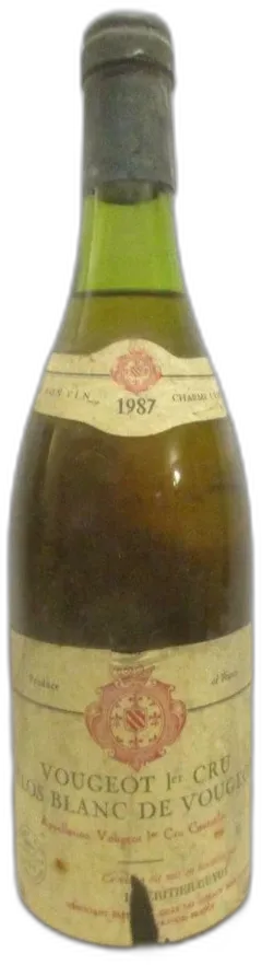 photos du vin Vougeot l'Héritier-Guyot Premier Cru Clos Blanc