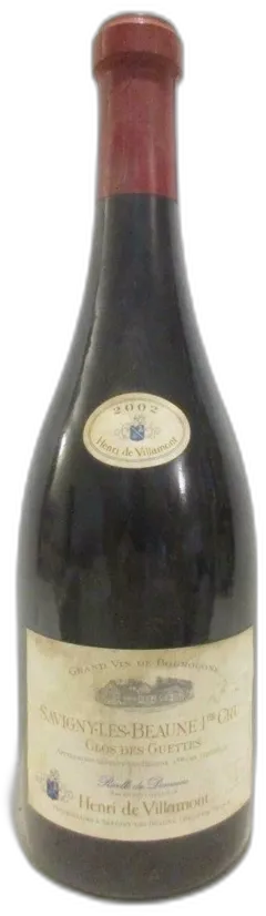 photo Savigny Henri de Villamont Premier Cru Clos des Guettes