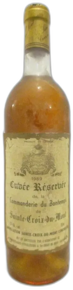 photo Sainte-Croix du Mont la Commanderie du Bon Temps Cuvée Réserve Liquoreux