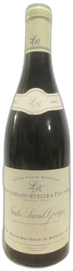 image du vin Nuits Saint-Georges Leblanc-Ruelle et Fils Rouge Bourgogne
