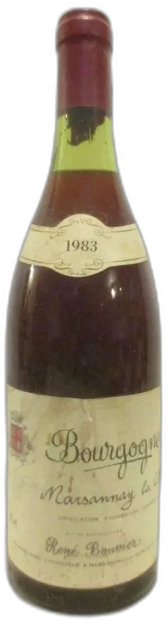 photo Marsannay René Bouvier Rouge Bourgogne