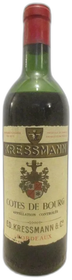 photo Années 60 Côtes de Bourg Kressmann