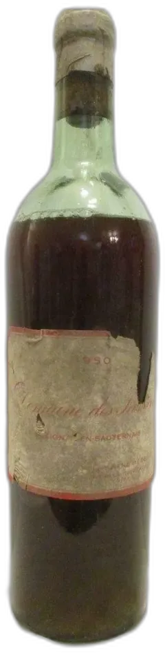 photo 1950 Sauternes Domaine des Justices René Mendéville Propriétaire Château Gilette