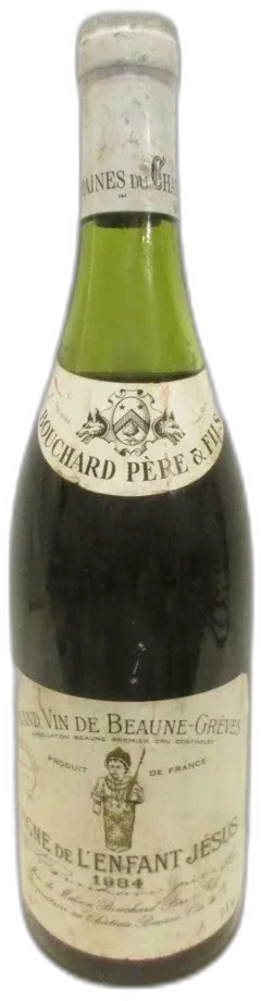 photo Beaune Bouchard Père et Fils Grèves Vigne de l’Enfant Jésus Rouge
