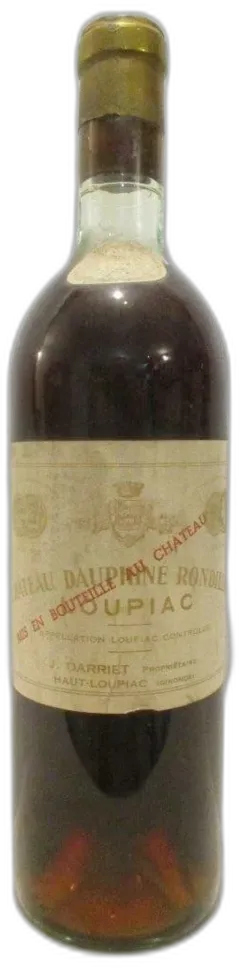 photo Château Dauphiné Rondillon Liquoreux