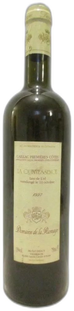 photo Quintessence Vendangé le 11 Octobre Len de l'el Liquoreux