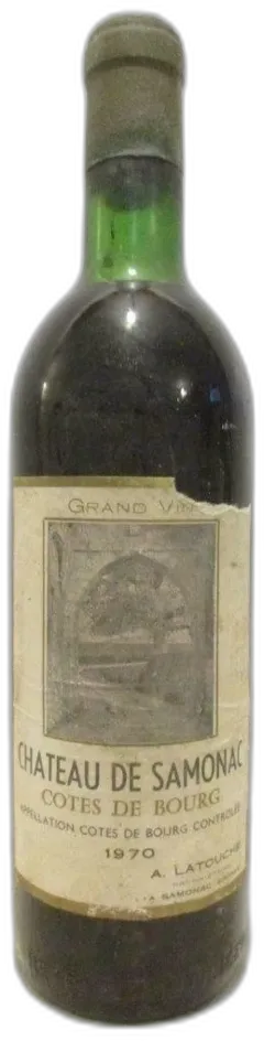 photo Côtes de Bourg Château de Samonac Rouge Bordeaux