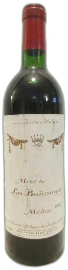 photo Mise de la Baronnie Baron Philippe de Rothschild Rouge Bordeaux