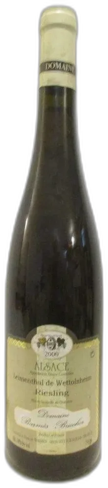 photo Riesling Domaine Barmès Buecher Leimenthal de Wettolsheim