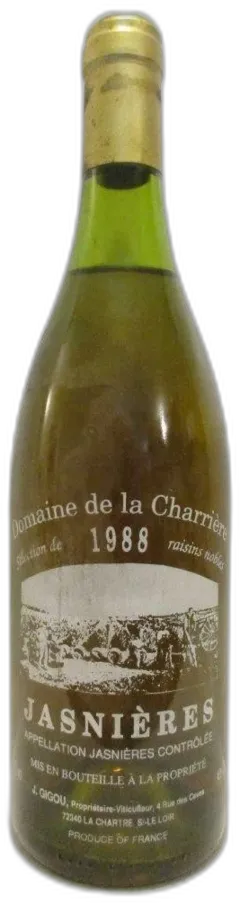 photo Domaine de la Charrière Gigou Sélection de Grains Nobles Liquoreux
