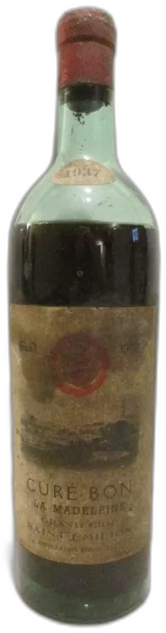 photo Saint-Émilion Curé Bon la Madeleine Grand Cru Rouge Bordeaux