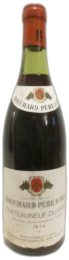 photo 1976 Châteauneuf du Pape Bouchard Père et Fils Rouge Rhône