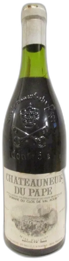 photo Châteauneuf du Pape Domaine du Clos de Val Aouri Rouge