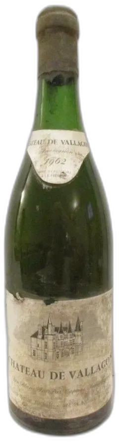 photo 1962 Touraine Château de Vallagon Sauvignon
