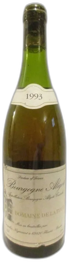 photo Aligoté Domaine de la Tour Blanc Bourgogne