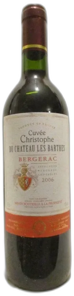 photo Château les Barthes Cuvée Christophe