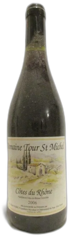 photo Côtes du Rhône Domaine Tour Saint-Michel Rouge