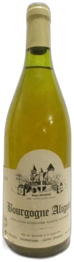 photo Aligoté Régis Richoux Blanc Bourgogne