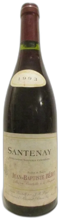 photo 1993 Santenay Jean-Baptiste Béjot Rouge Bourgogne