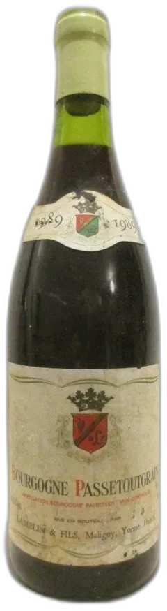 photo 1989 Passetoutgrain Lamblin et Fils Rouge Bourgogne