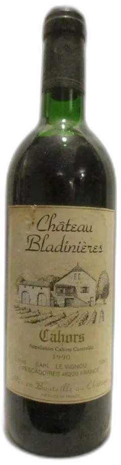 photo Cahors Château Bladinières Rouge Sud-Ouest
