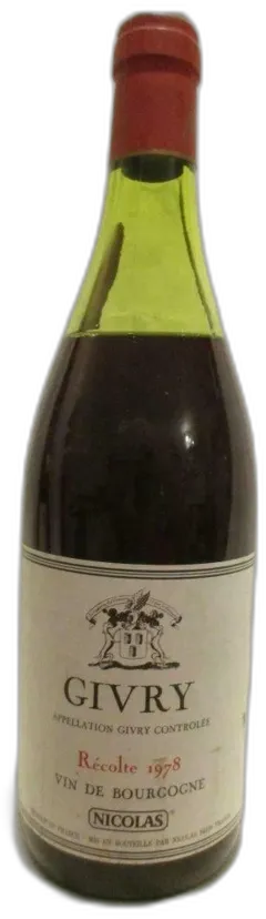 photo 1978 Givry Nicolas Rouge Bourgogne