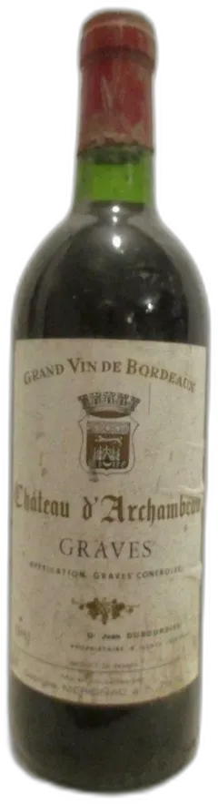photo Graves Château d’Archambeau Rouge Bordeaux
