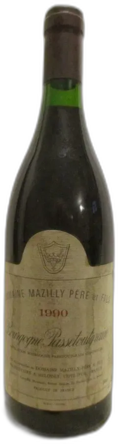 photo 1990 Passetoutgrain Domaine Mazilly