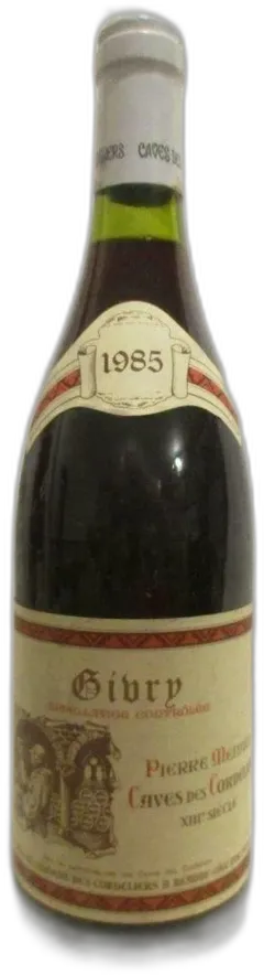 photo Givry Pierre Ménard Caves des Cordeliers Rouge