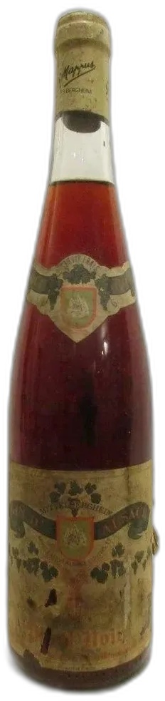 photo Pinot Noir Mappus Étiquette Abîmée