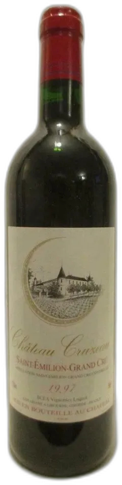 photo 1997 Saint-Émilion Château Cruzeau Grand Cru Rouge