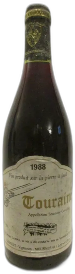 photo 1988 Touraine Gibault Gamay Rouge