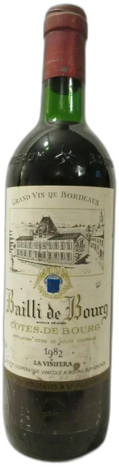 photo Bailli de Bourg la Vinifera Rouge Bordeaux