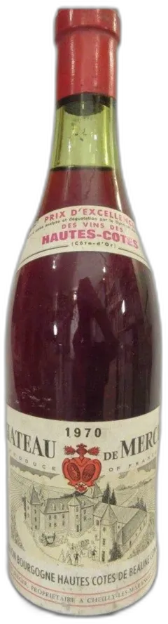 photo Château de Mercey Hautes Côtes de Beaune Rouge