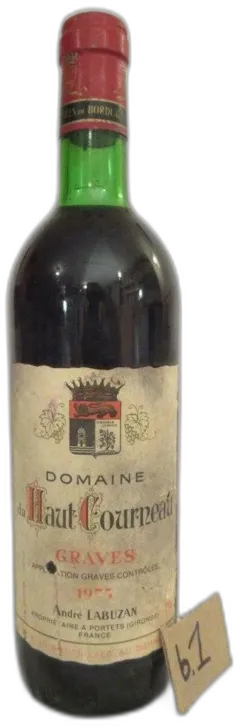 photo Graves Domaine du Haut-Courneau b1 Rouge Bordeaux