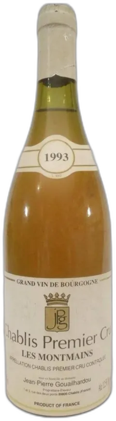 photo Chablis Gouailhardou Premier Cru Montmains