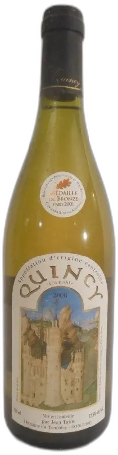 photo Quincy Domaine Tatin Tremblay Blanc