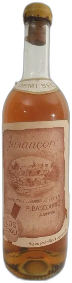 photo Années 60 Jurançon Bascourret Clos Reyau Moelleux